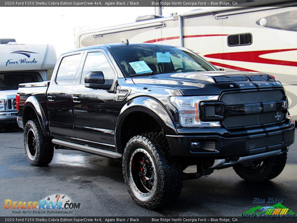 2020 Ford F150 Shelby Cobra Edition SuperCrew 4x4 Agate Black / Black Photo #7