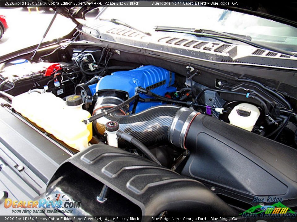2020 Ford F150 Shelby Cobra Edition SuperCrew 4x4 5.0 Liter Shelby Supercharged DOHC 32-Valve Ti-VCT E85 V8 Engine Photo #10