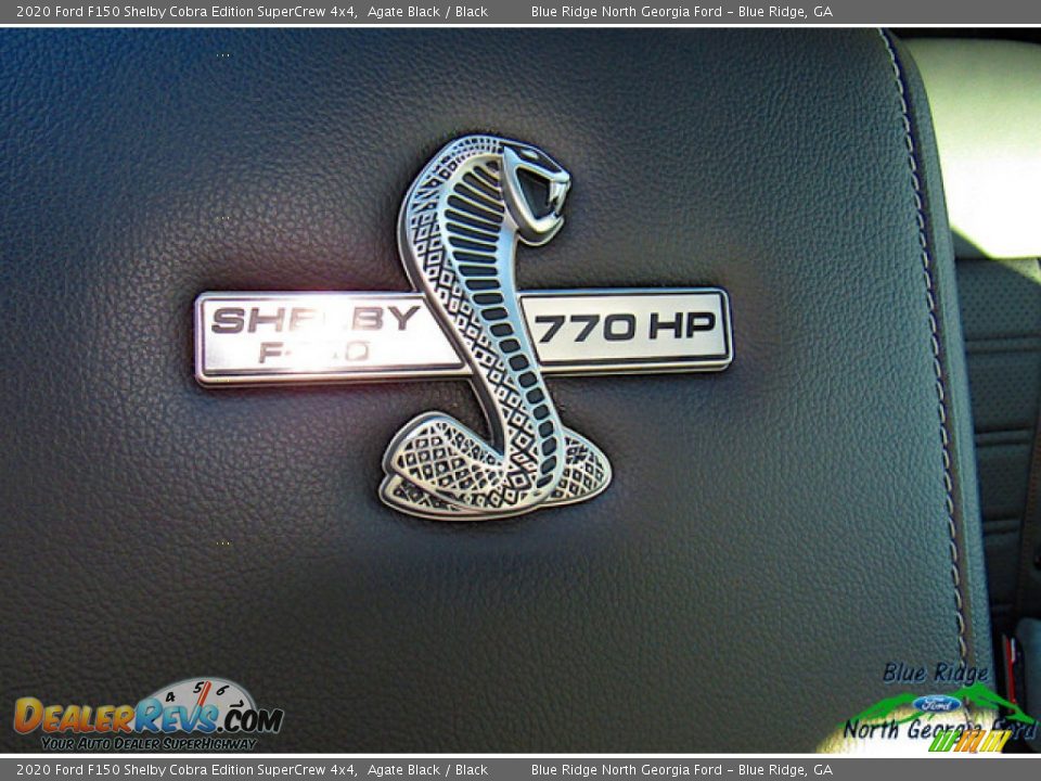 2020 Ford F150 Shelby Cobra Edition SuperCrew 4x4 Agate Black / Black Photo #32