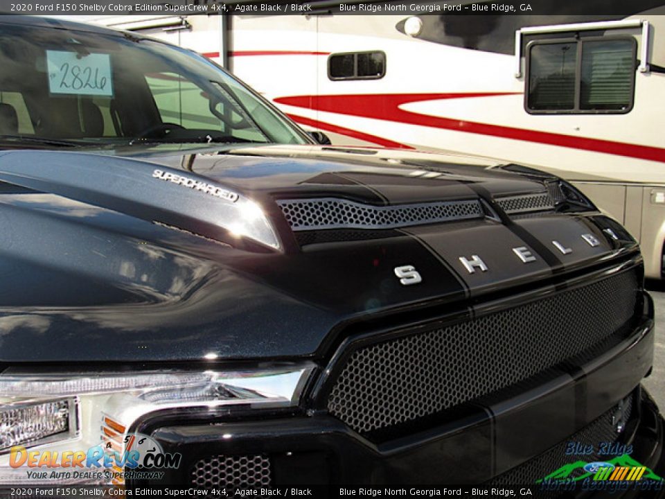 2020 Ford F150 Shelby Cobra Edition SuperCrew 4x4 Agate Black / Black Photo #35