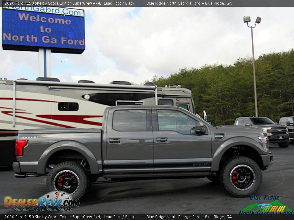 2020 Ford F150 Shelby Cobra Edition SuperCrew 4x4 Lead Foot / Black Photo #6