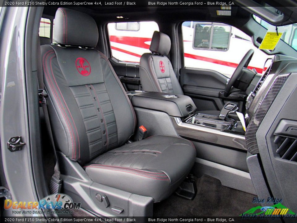 Black Interior - 2020 Ford F150 Shelby Cobra Edition SuperCrew 4x4 Photo #14