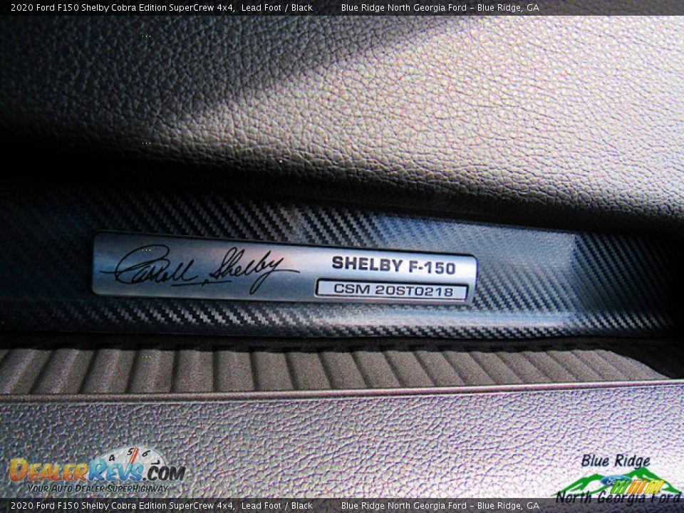 2020 Ford F150 Shelby Cobra Edition SuperCrew 4x4 Lead Foot / Black Photo #30
