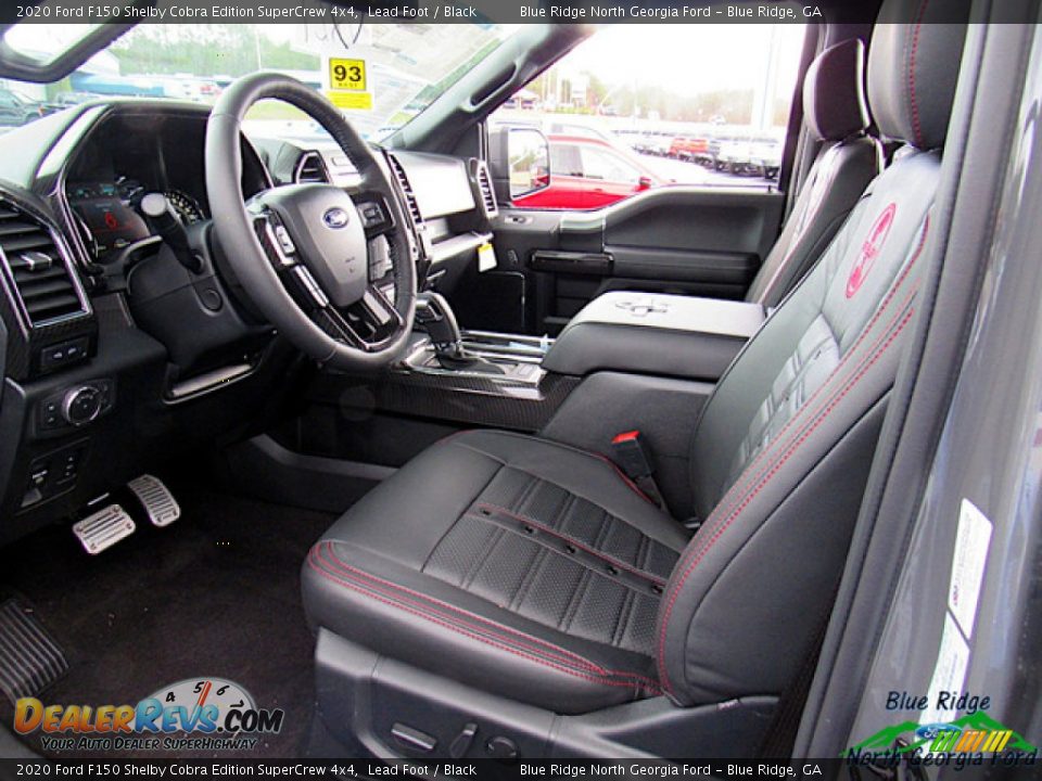 2020 Ford F150 Shelby Cobra Edition SuperCrew 4x4 Lead Foot / Black Photo #36