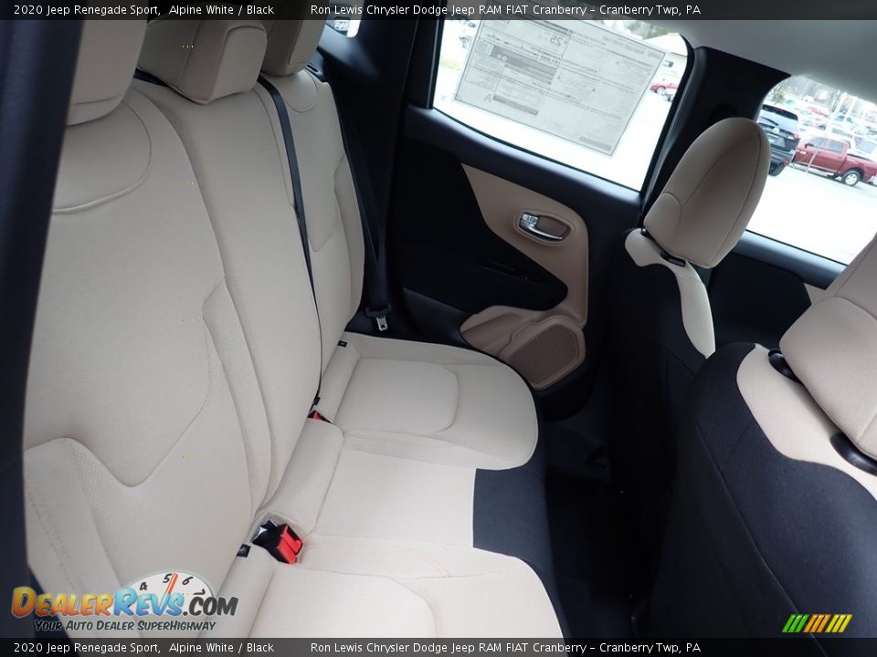2020 Jeep Renegade Sport Alpine White / Black Photo #12