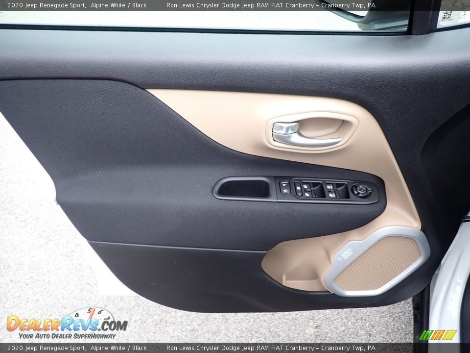 2020 Jeep Renegade Sport Alpine White / Black Photo #14