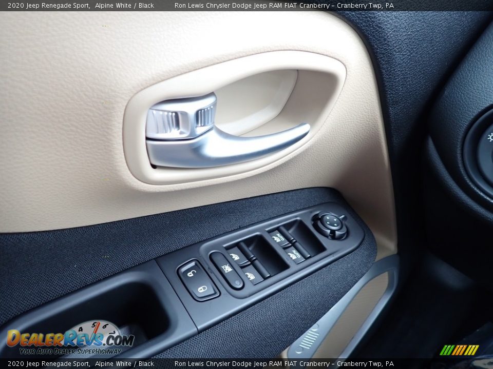 2020 Jeep Renegade Sport Alpine White / Black Photo #20