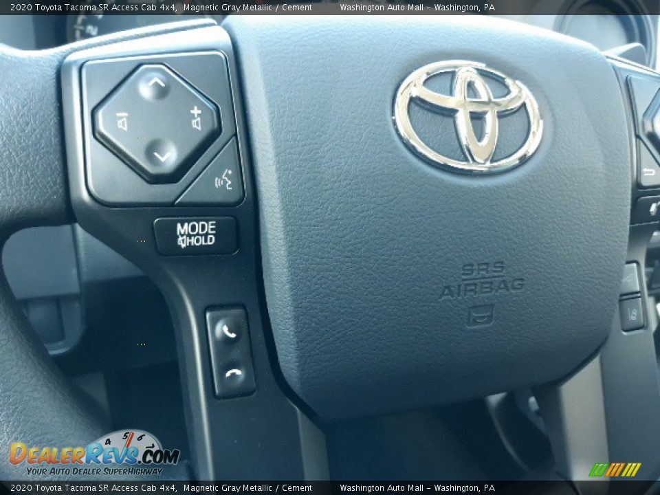 2020 Toyota Tacoma SR Access Cab 4x4 Magnetic Gray Metallic / Cement Photo #5
