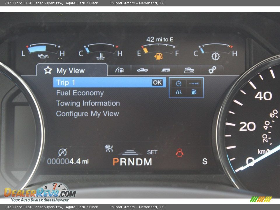 2020 Ford F150 Lariat SuperCrew Agate Black / Black Photo #14