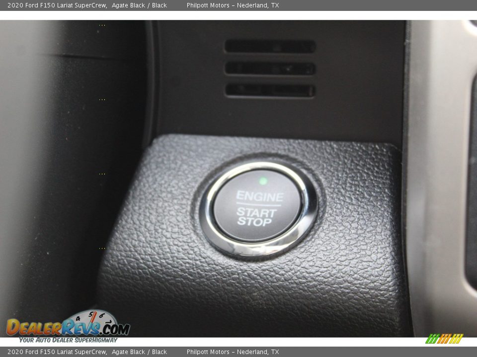 2020 Ford F150 Lariat SuperCrew Agate Black / Black Photo #17