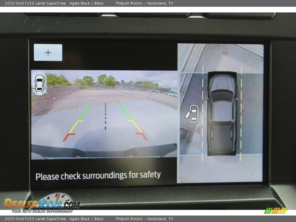 2020 Ford F150 Lariat SuperCrew Agate Black / Black Photo #18