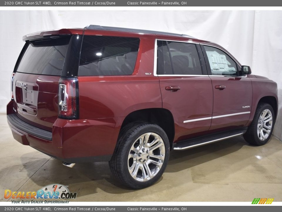 2020 GMC Yukon SLT 4WD Crimson Red Tintcoat / Cocoa/Dune Photo #11