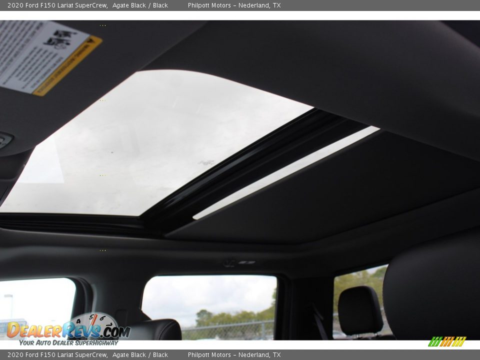 2020 Ford F150 Lariat SuperCrew Agate Black / Black Photo #19