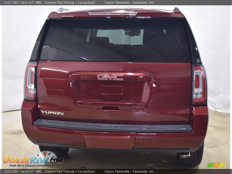 2020 GMC Yukon SLT 4WD Crimson Red Tintcoat / Cocoa/Dune Photo #12