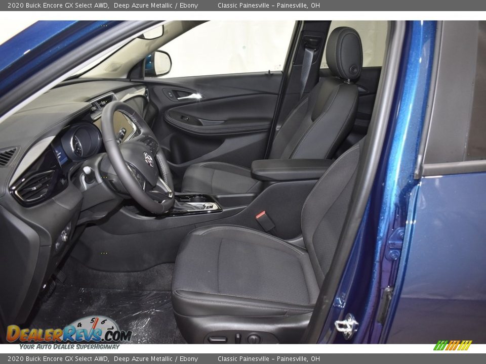 2020 Buick Encore GX Select AWD Deep Azure Metallic / Ebony Photo #5