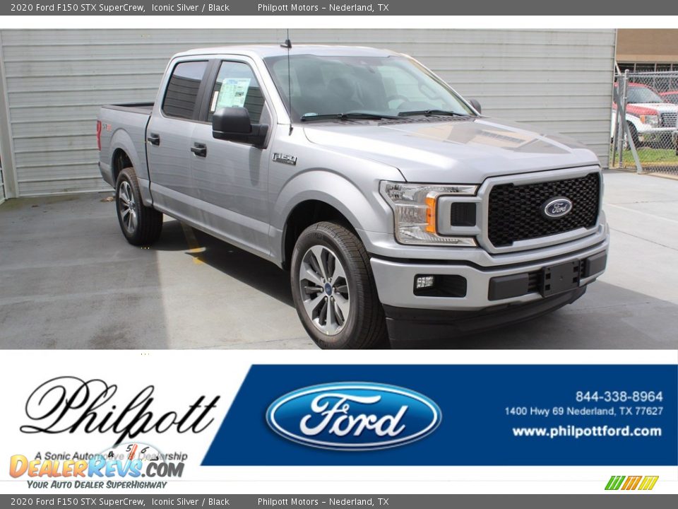 2020 Ford F150 STX SuperCrew Iconic Silver / Black Photo #1