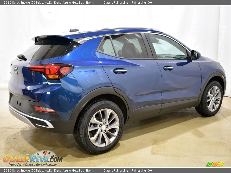 2020 Buick Encore GX Select AWD Deep Azure Metallic / Ebony Photo #7
