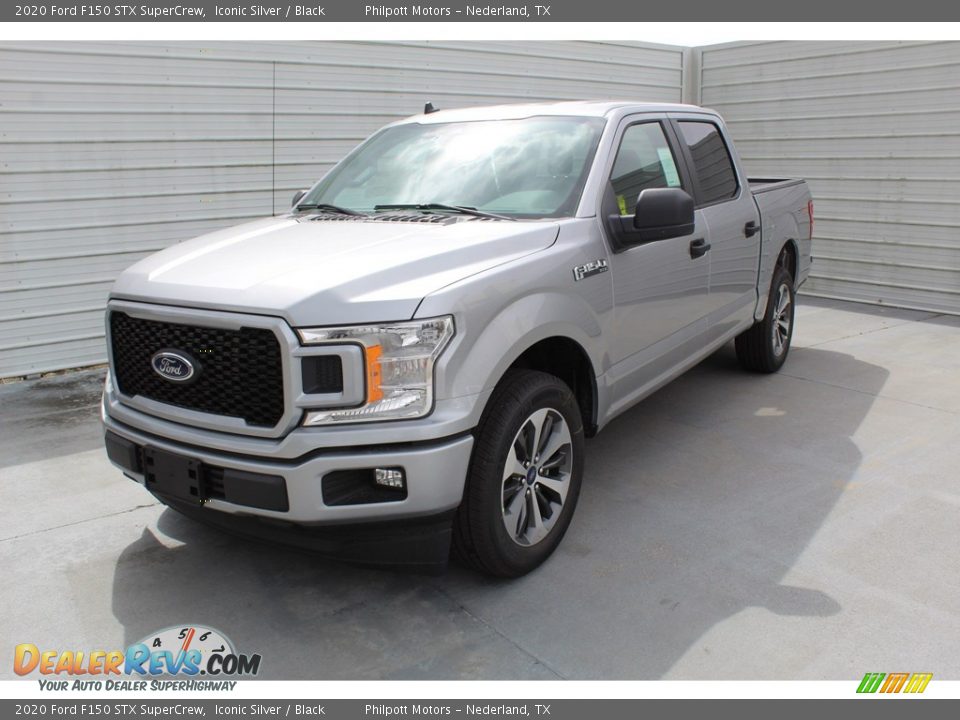 2020 Ford F150 STX SuperCrew Iconic Silver / Black Photo #4