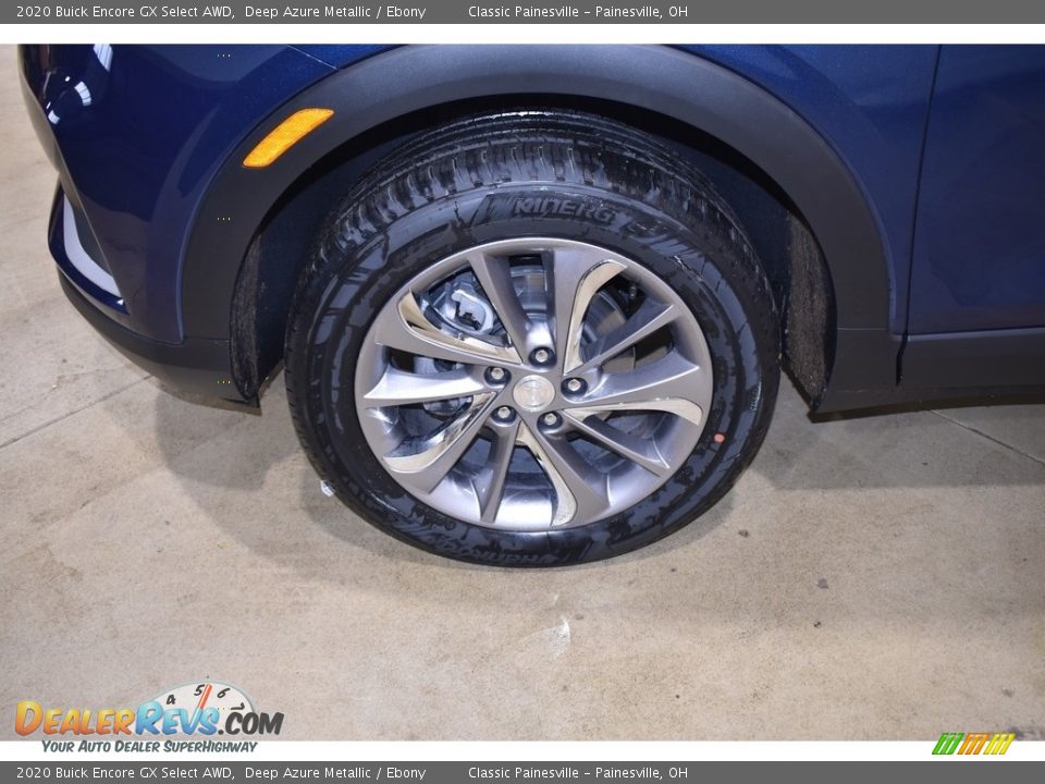2020 Buick Encore GX Select AWD Deep Azure Metallic / Ebony Photo #10
