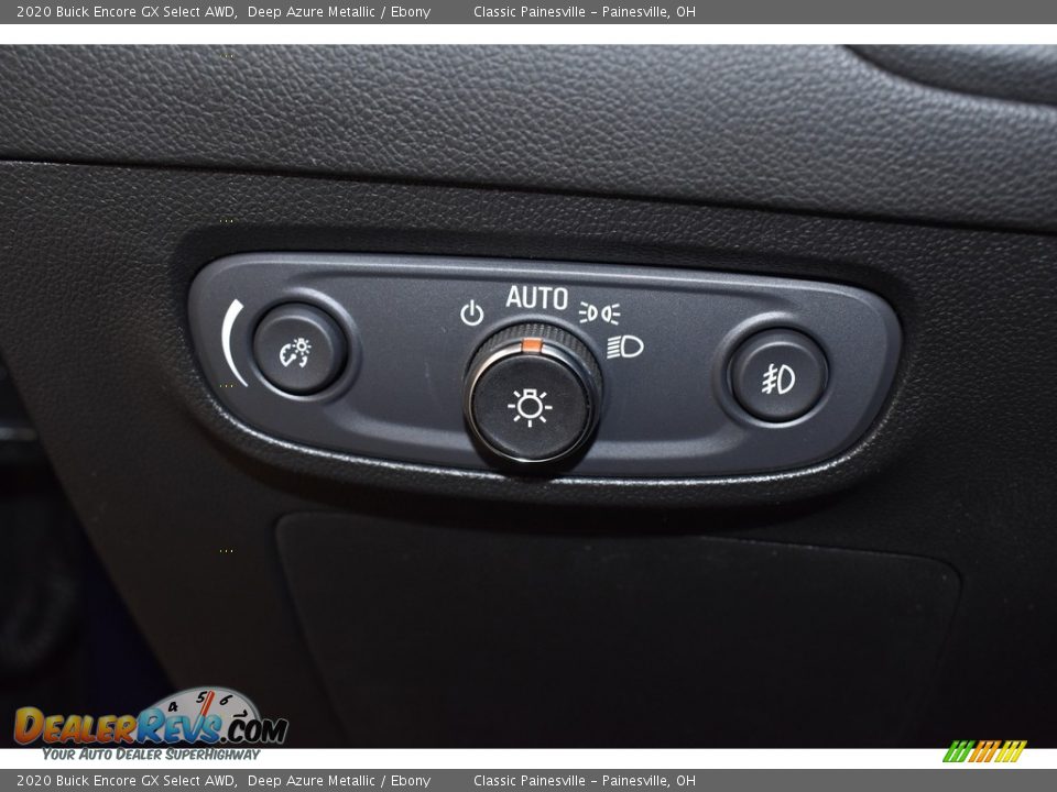 2020 Buick Encore GX Select AWD Deep Azure Metallic / Ebony Photo #11