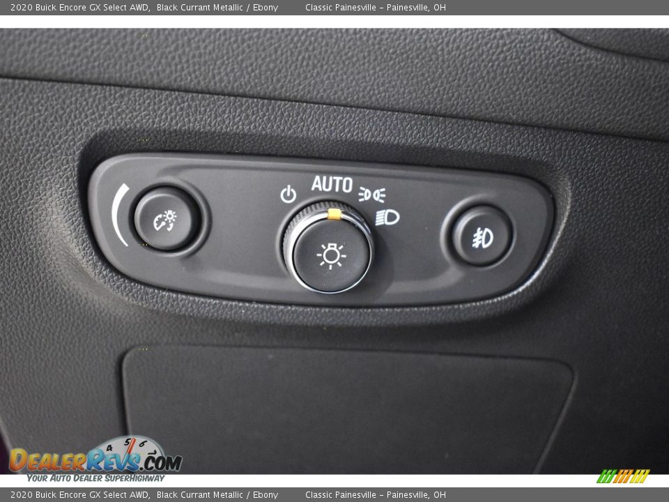 2020 Buick Encore GX Select AWD Black Currant Metallic / Ebony Photo #5