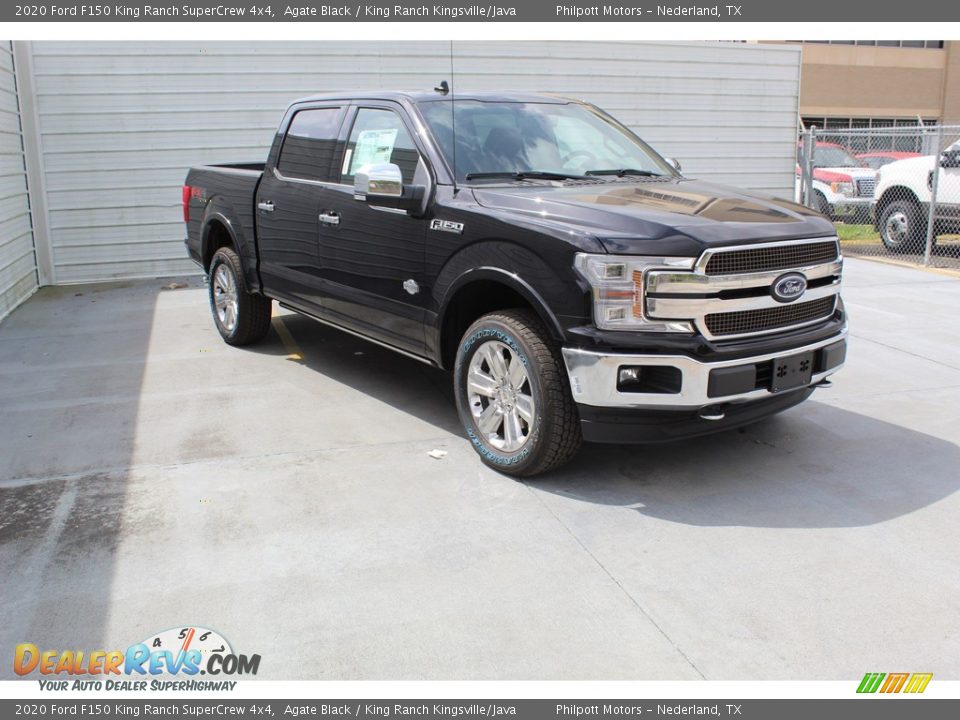 2020 Ford F150 King Ranch SuperCrew 4x4 Agate Black / King Ranch Kingsville/Java Photo #2