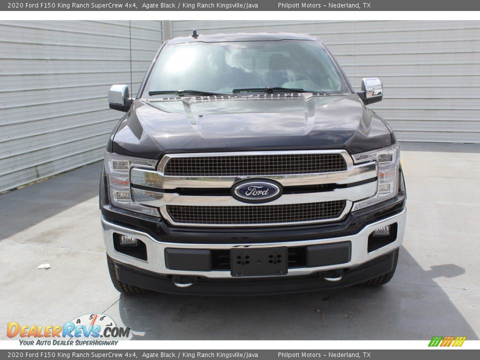 2020 Ford F150 King Ranch SuperCrew 4x4 Agate Black / King Ranch Kingsville/Java Photo #3