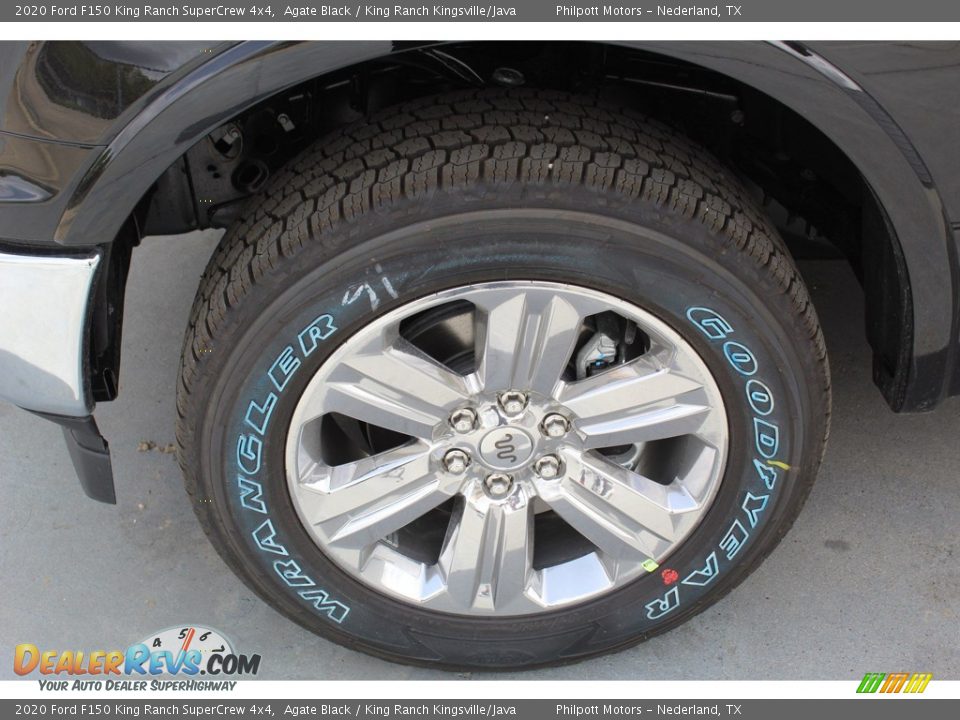 2020 Ford F150 King Ranch SuperCrew 4x4 Agate Black / King Ranch Kingsville/Java Photo #5