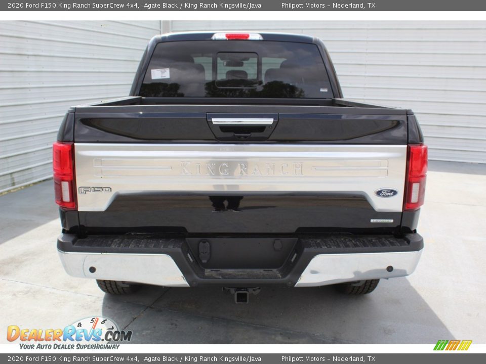 2020 Ford F150 King Ranch SuperCrew 4x4 Agate Black / King Ranch Kingsville/Java Photo #7