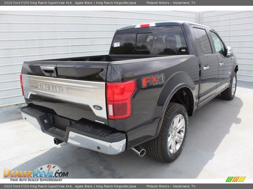 2020 Ford F150 King Ranch SuperCrew 4x4 Agate Black / King Ranch Kingsville/Java Photo #8