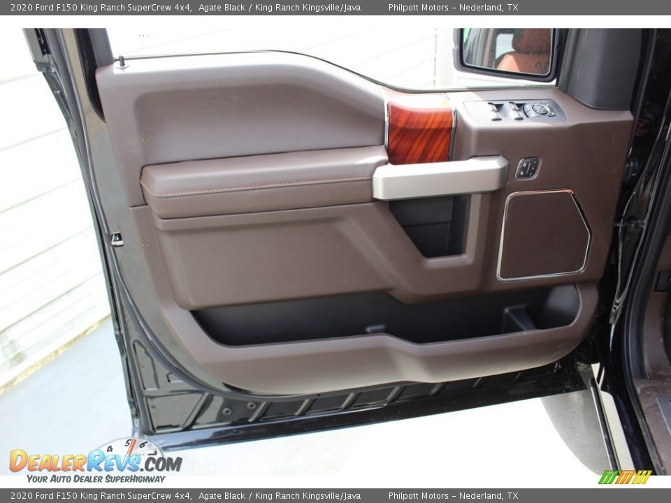 2020 Ford F150 King Ranch SuperCrew 4x4 Agate Black / King Ranch Kingsville/Java Photo #9