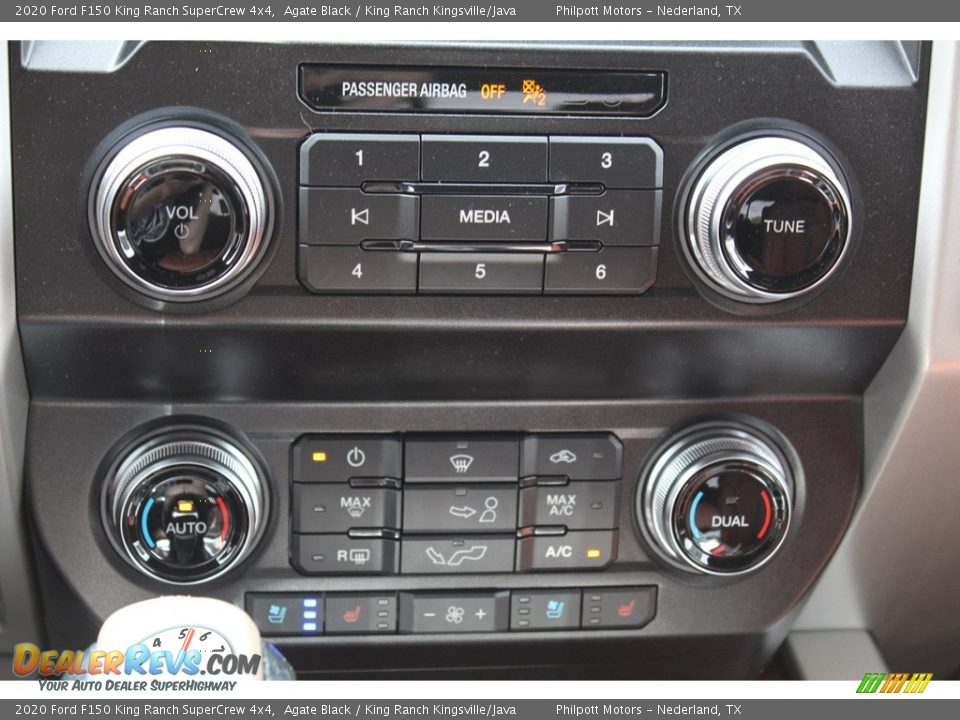 2020 Ford F150 King Ranch SuperCrew 4x4 Agate Black / King Ranch Kingsville/Java Photo #16
