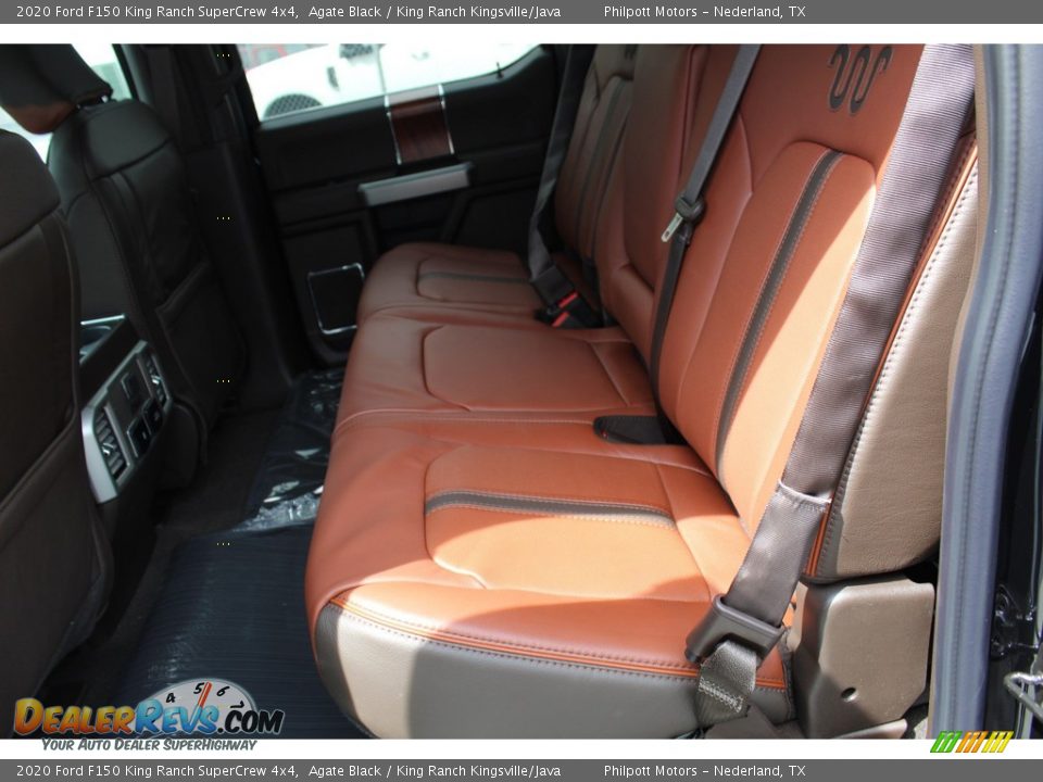 2020 Ford F150 King Ranch SuperCrew 4x4 Agate Black / King Ranch Kingsville/Java Photo #20