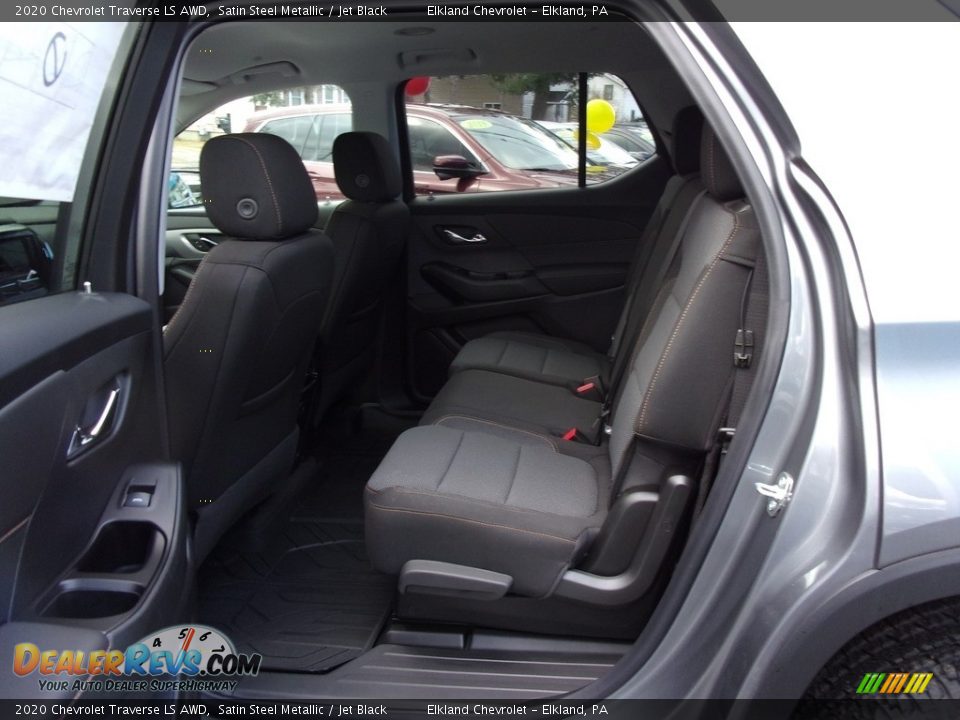 2020 Chevrolet Traverse LS AWD Satin Steel Metallic / Jet Black Photo #9