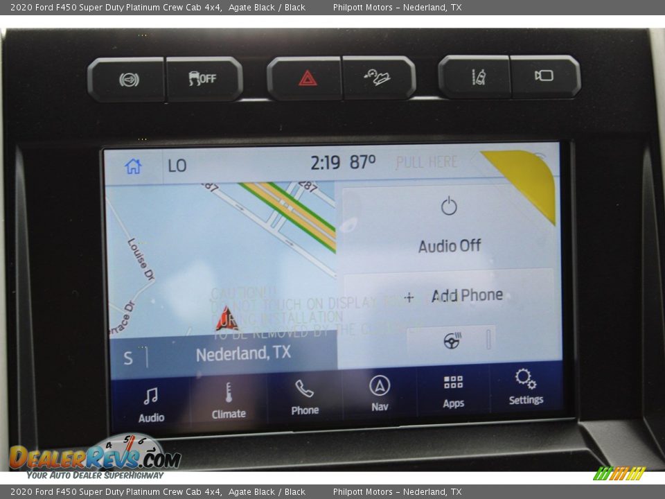 2020 Ford F450 Super Duty Platinum Crew Cab 4x4 Agate Black / Black Photo #14