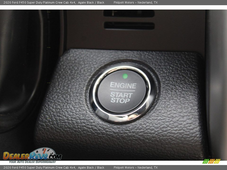 2020 Ford F450 Super Duty Platinum Crew Cab 4x4 Agate Black / Black Photo #16