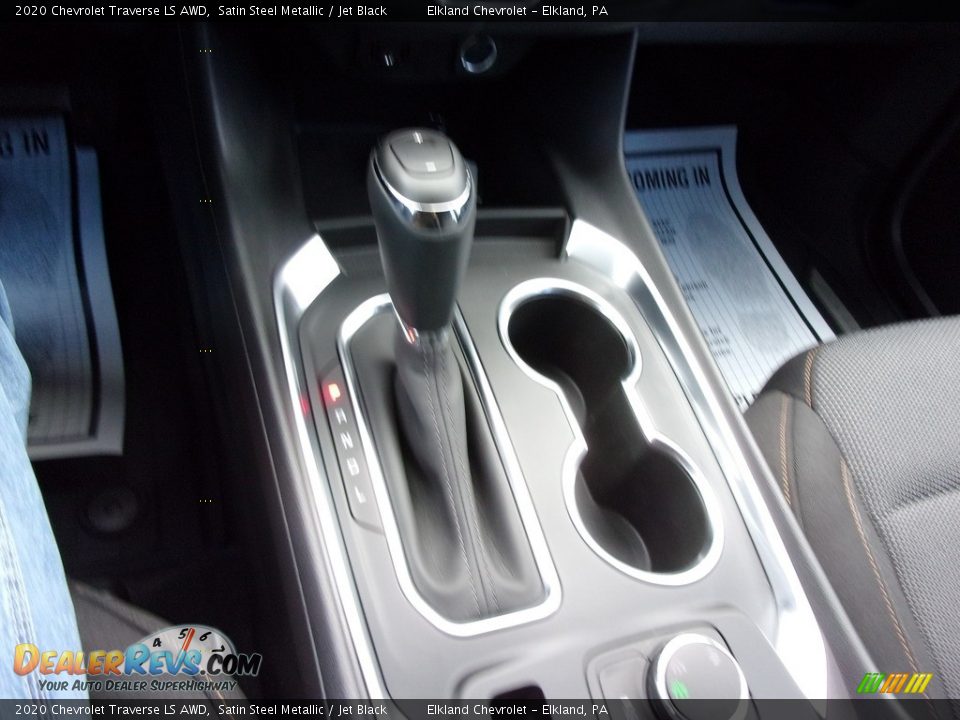 2020 Chevrolet Traverse LS AWD Satin Steel Metallic / Jet Black Photo #13