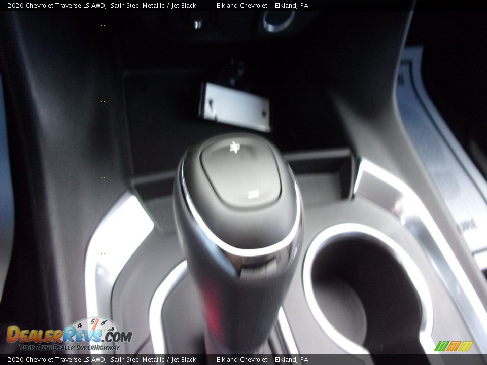 2020 Chevrolet Traverse LS AWD Satin Steel Metallic / Jet Black Photo #14