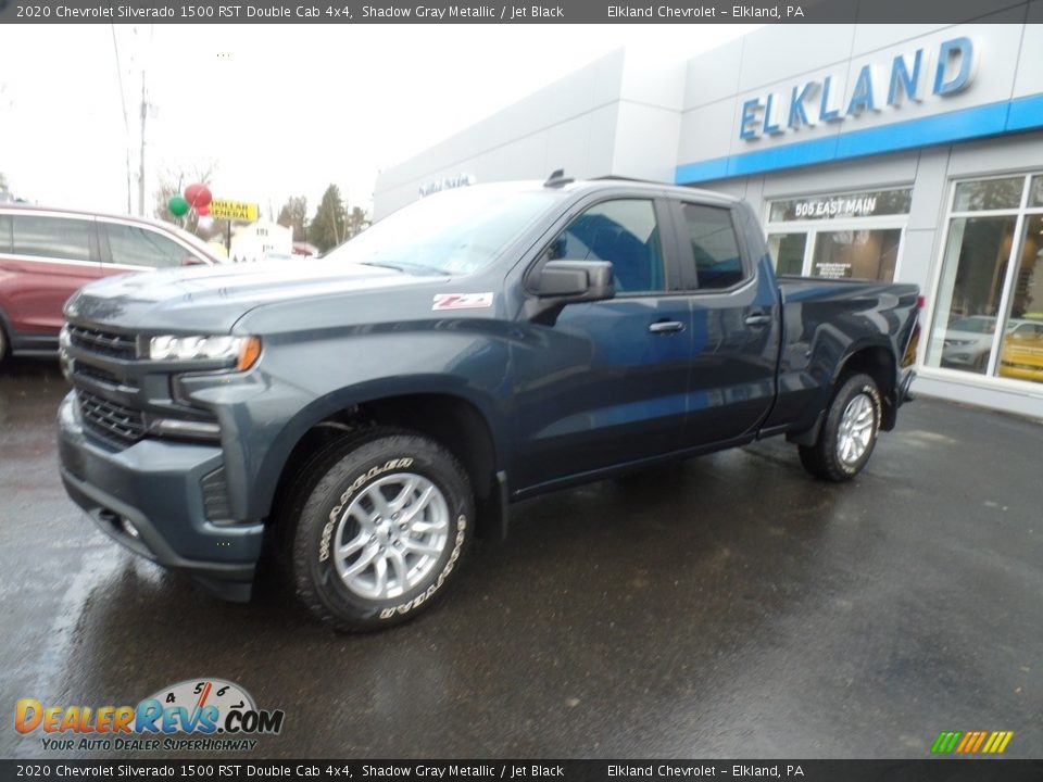 2020 Chevrolet Silverado 1500 RST Double Cab 4x4 Shadow Gray Metallic / Jet Black Photo #1