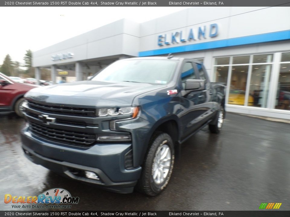 2020 Chevrolet Silverado 1500 RST Double Cab 4x4 Shadow Gray Metallic / Jet Black Photo #2