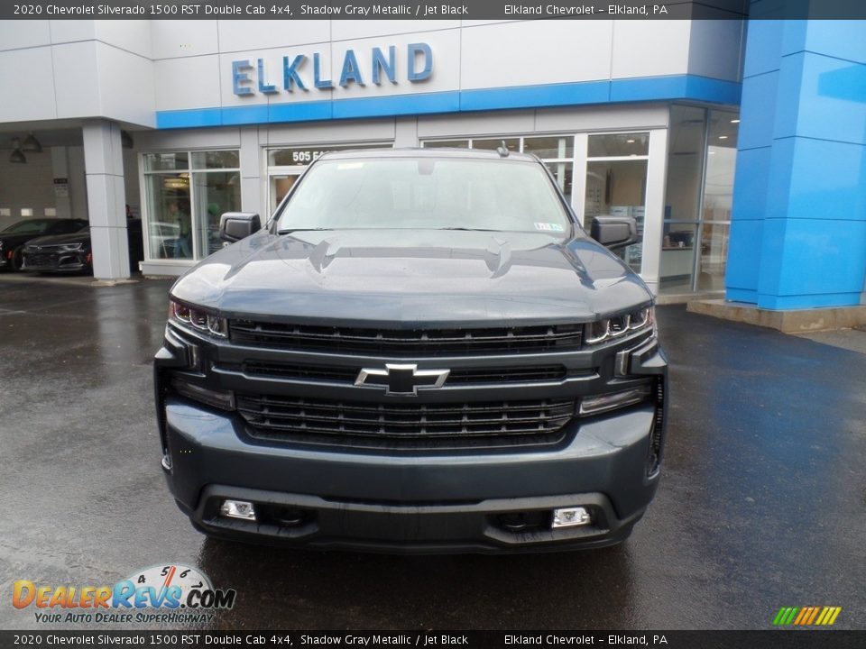 2020 Chevrolet Silverado 1500 RST Double Cab 4x4 Shadow Gray Metallic / Jet Black Photo #3