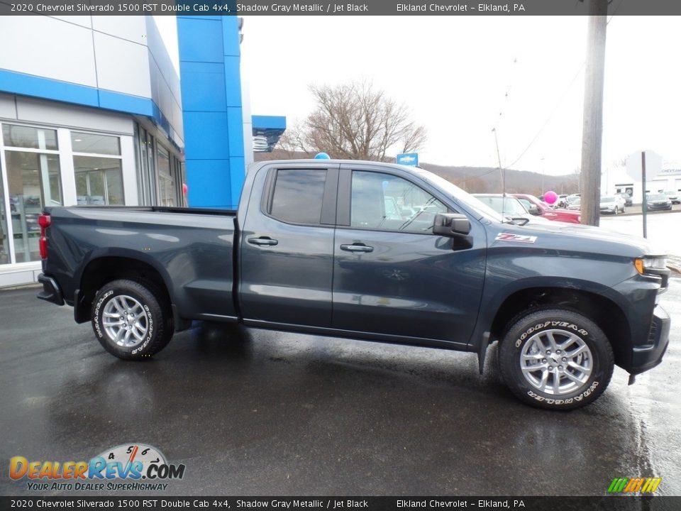 2020 Chevrolet Silverado 1500 RST Double Cab 4x4 Shadow Gray Metallic / Jet Black Photo #6