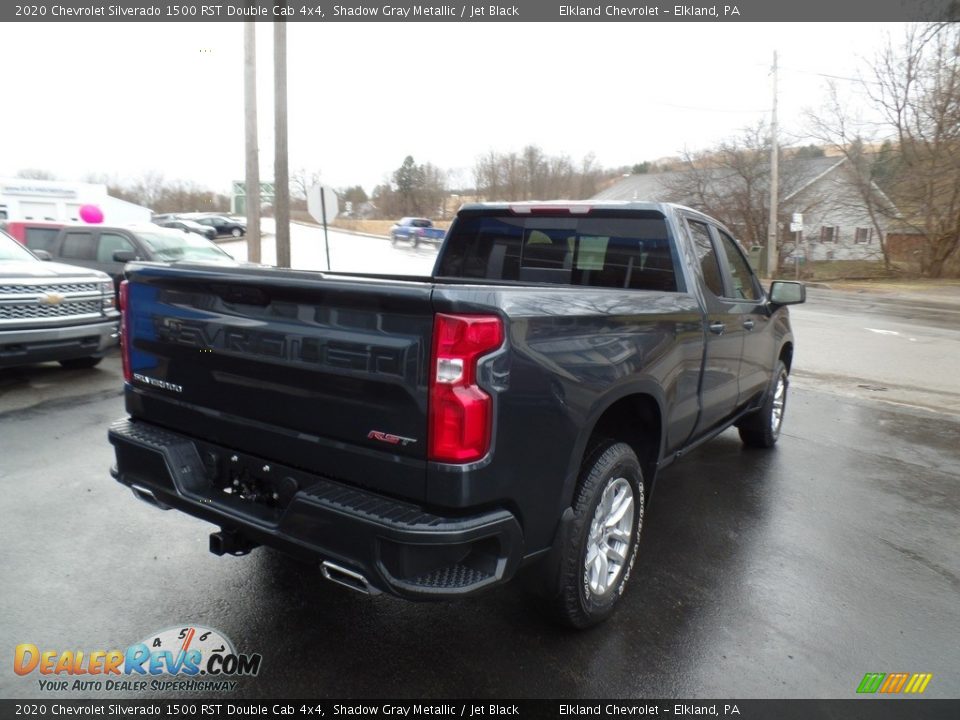2020 Chevrolet Silverado 1500 RST Double Cab 4x4 Shadow Gray Metallic / Jet Black Photo #7