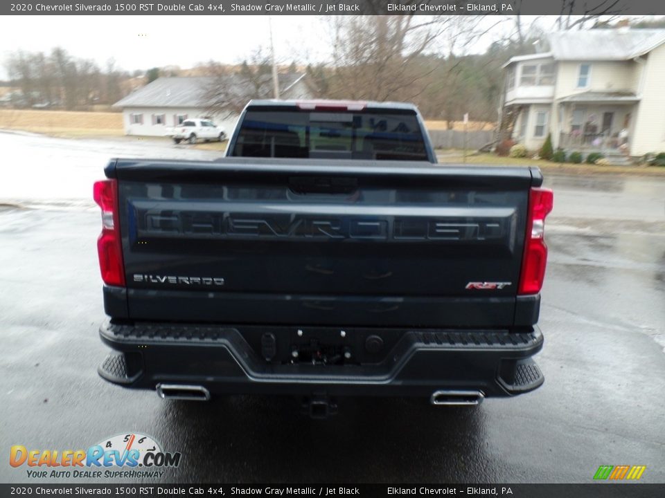 2020 Chevrolet Silverado 1500 RST Double Cab 4x4 Shadow Gray Metallic / Jet Black Photo #8