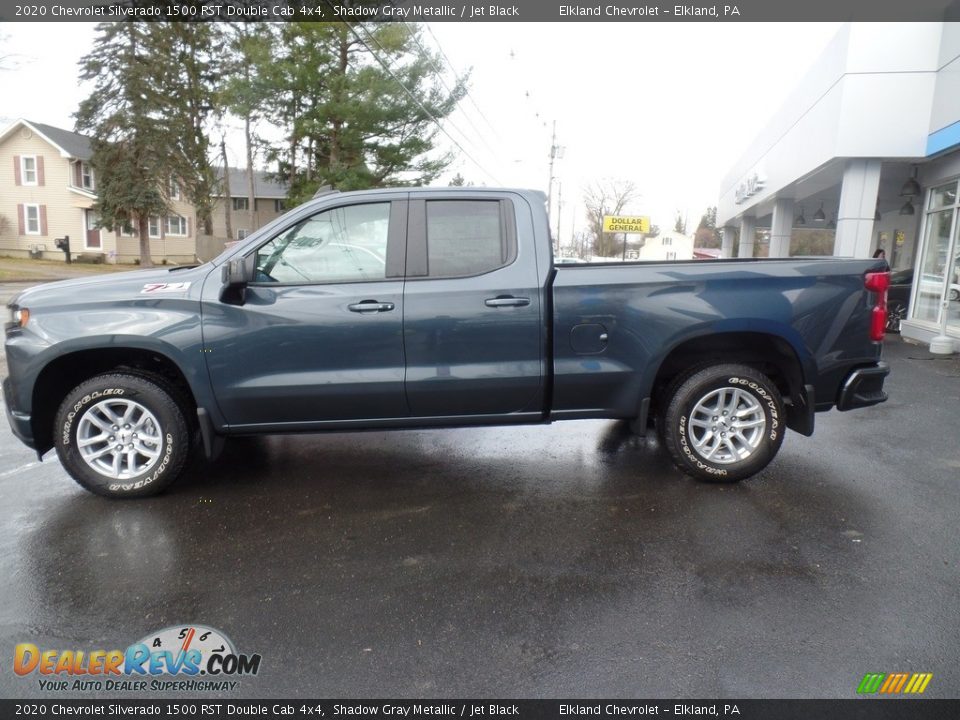 2020 Chevrolet Silverado 1500 RST Double Cab 4x4 Shadow Gray Metallic / Jet Black Photo #10