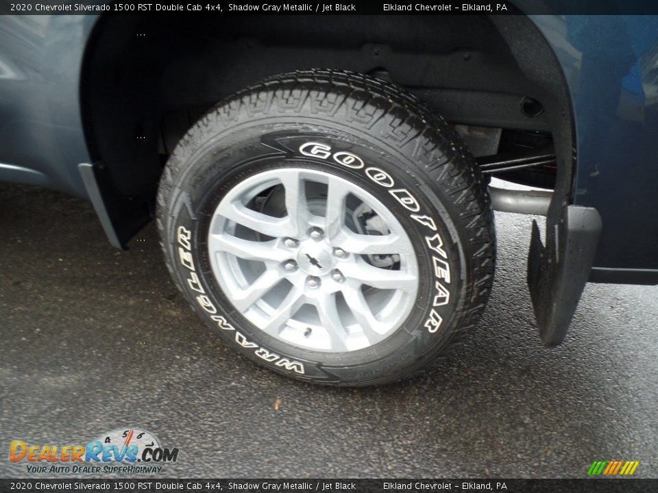 2020 Chevrolet Silverado 1500 RST Double Cab 4x4 Shadow Gray Metallic / Jet Black Photo #11