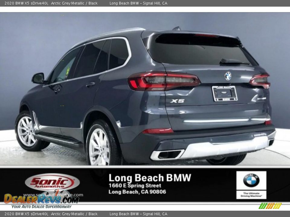 2020 BMW X5 sDrive40i Arctic Grey Metallic / Black Photo #2
