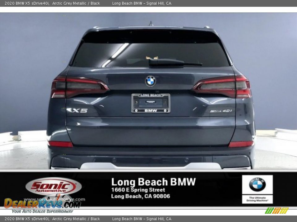2020 BMW X5 sDrive40i Arctic Grey Metallic / Black Photo #3