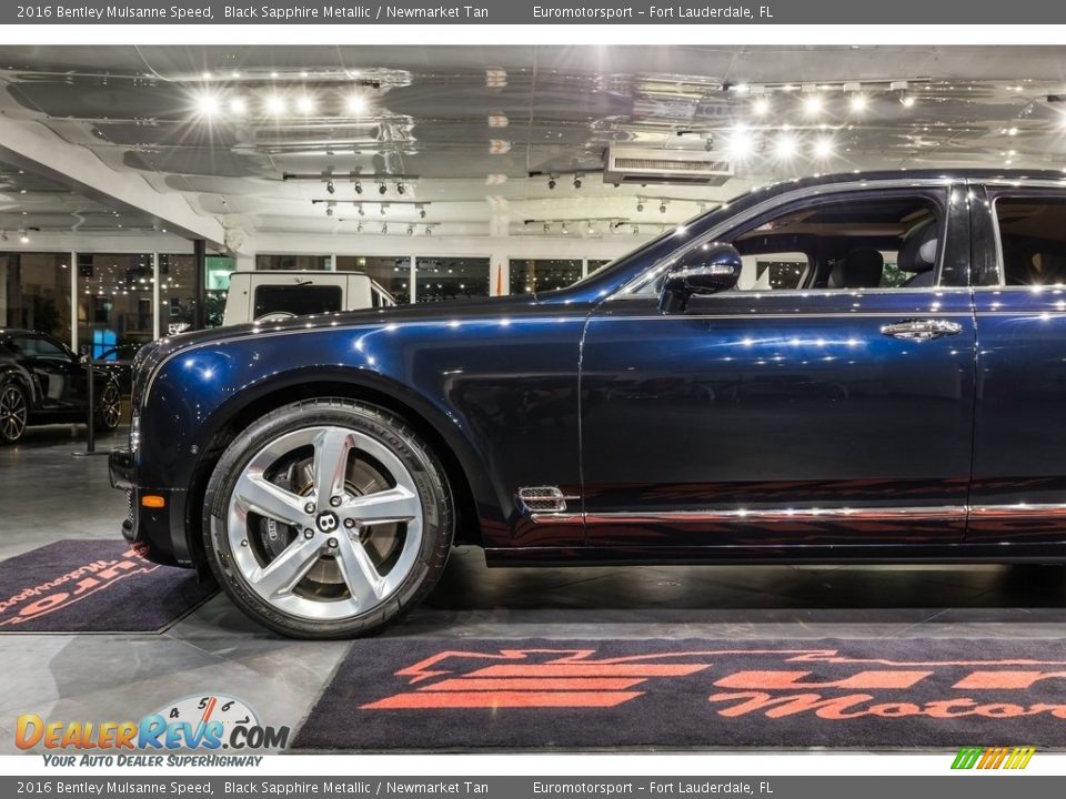 2016 Bentley Mulsanne Speed Black Sapphire Metallic / Newmarket Tan Photo #22