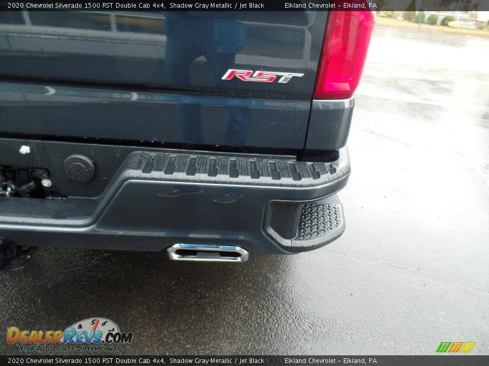 2020 Chevrolet Silverado 1500 RST Double Cab 4x4 Shadow Gray Metallic / Jet Black Photo #14
